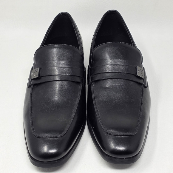 Calvin Klein Men\'s Dress Shoes Obexx Black Loafer CMJIMMON-R Size 7.5 New